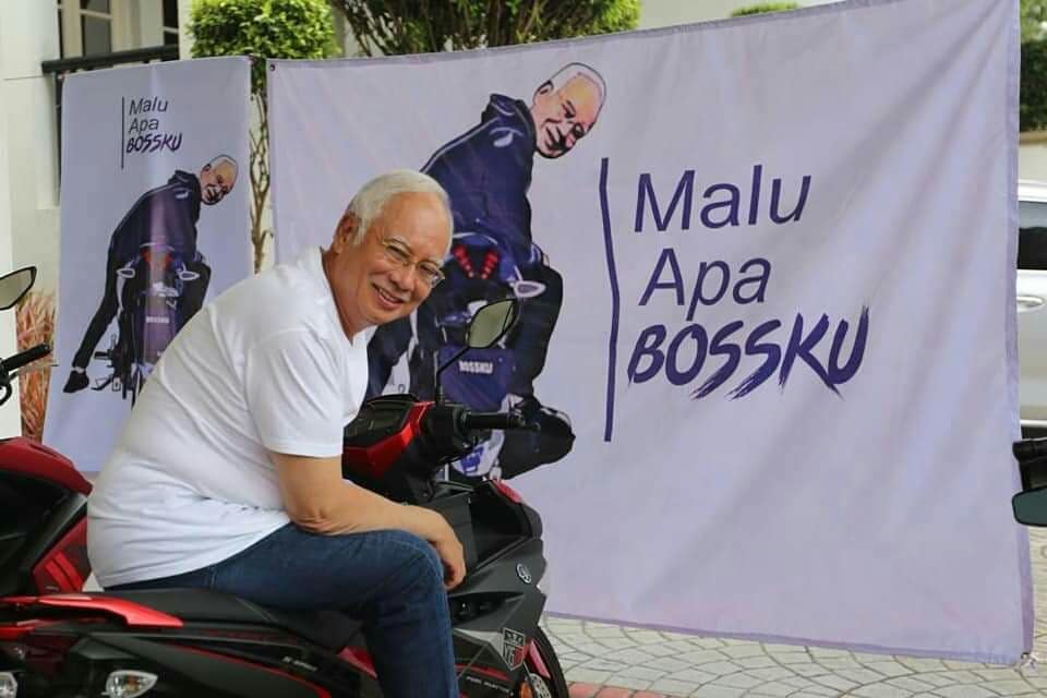 malu apa bossku najib razak