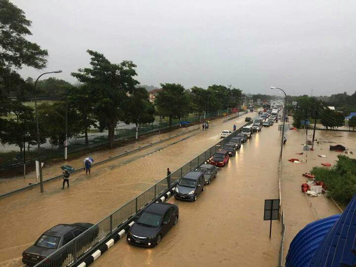 mangsa banjir di mersing