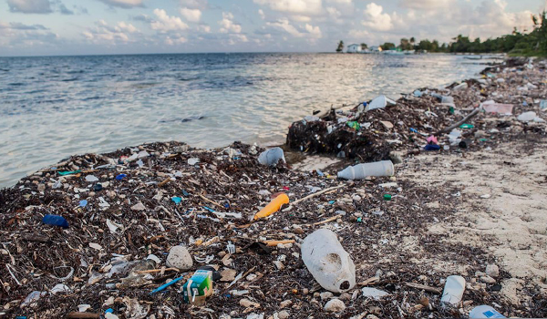 manusia jadikan laut sebagai tong sampah