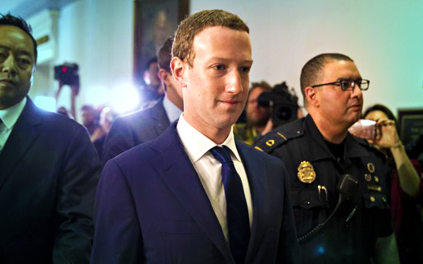 mark zuckerberg in court