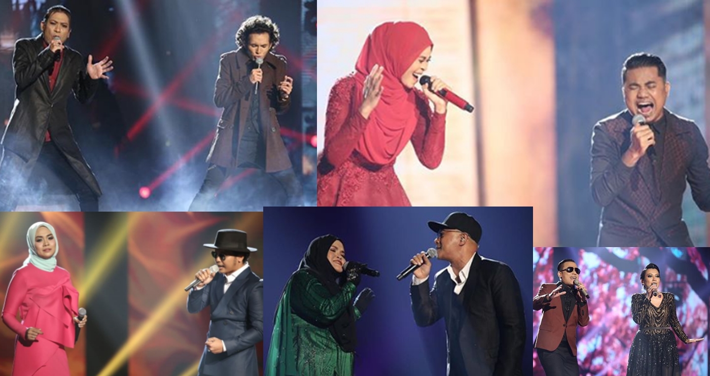 markah dan kedudukan peserta konsert keempat gegar vaganza 4