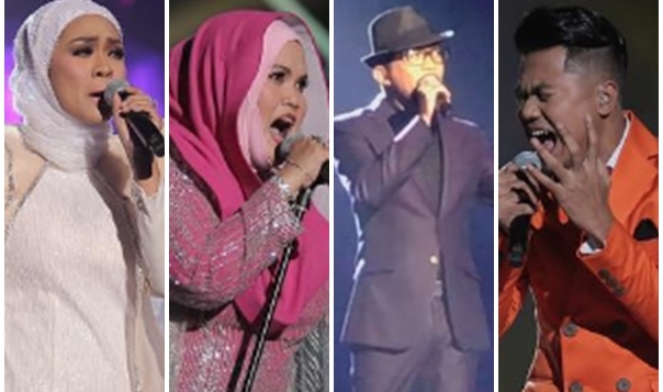 markah dan kedudukan peserta konsert separuh akhir gegar vaganza 4