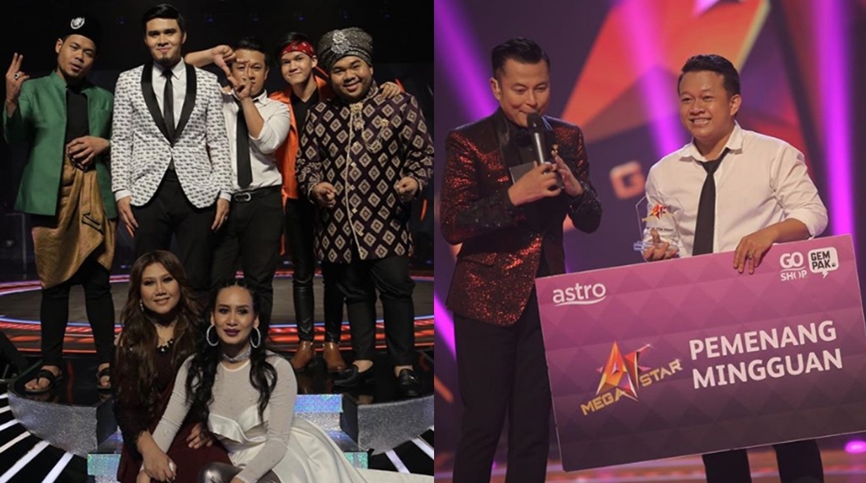 markah keseluruhan dan kedudukan peserta konsert suku akhir af megastar