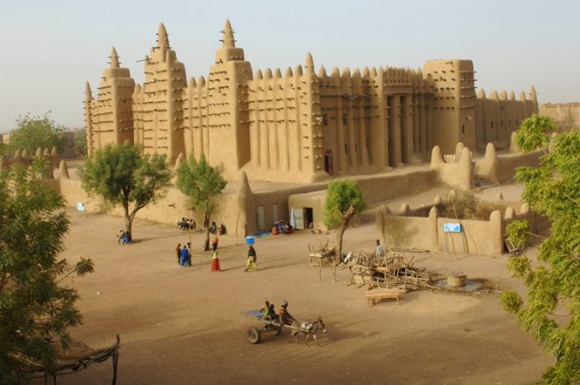 masjid besar di djenne mali