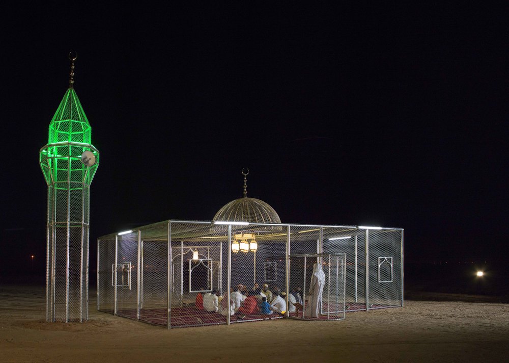 masjid paradise has many gates