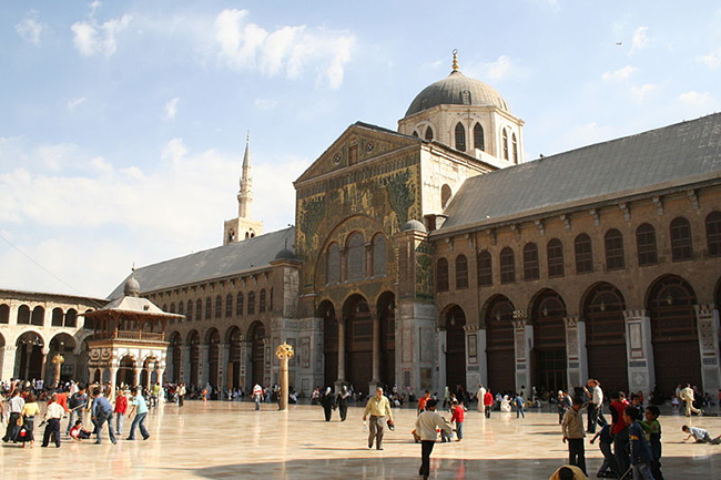 masjid umayyad di damsyik