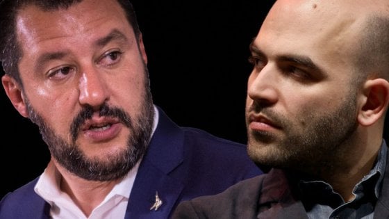 matteo salvini vs roberto saviano