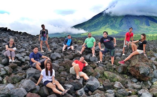 mayon lava