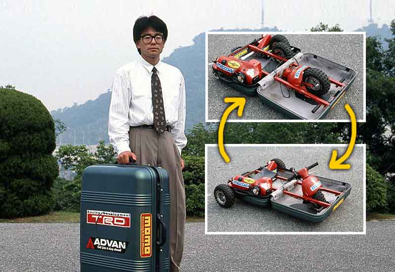 mazda suitcase car kereta bagasi prototaip 772