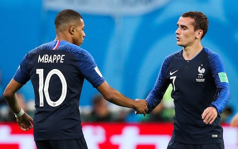 mbappe dan griezmann membentuk gandingan mantap