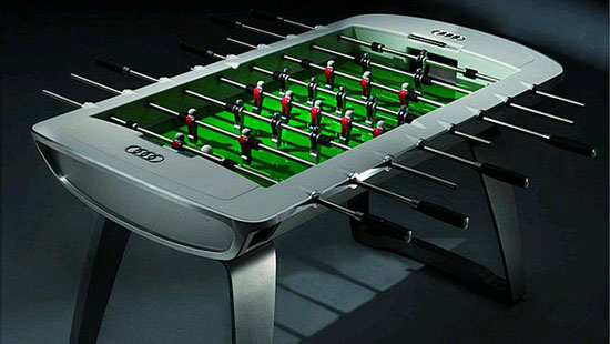 meja foosball audi