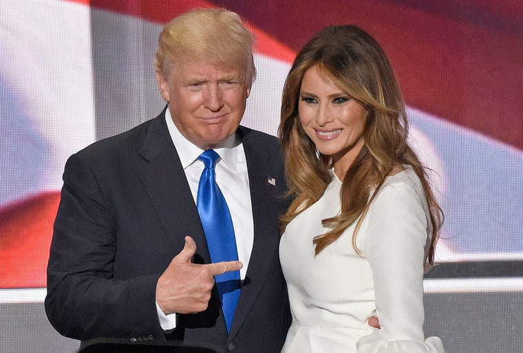 melania dan donald