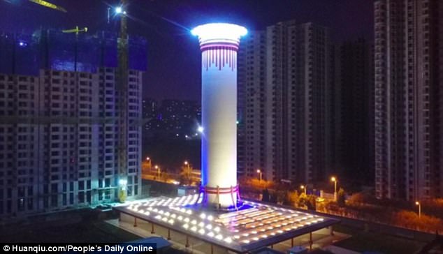 menara penapis udara tertinggi di dunia