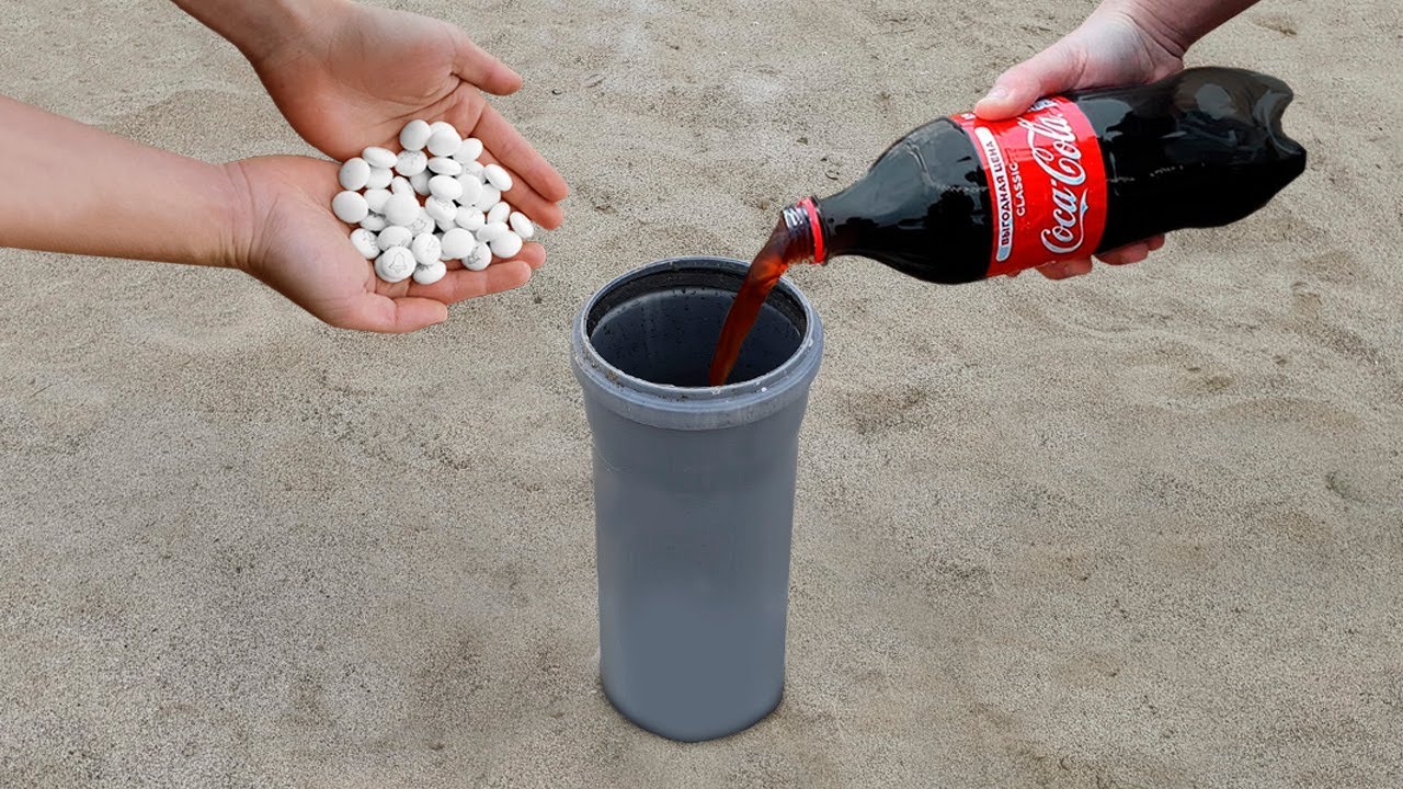 mentos dan coke