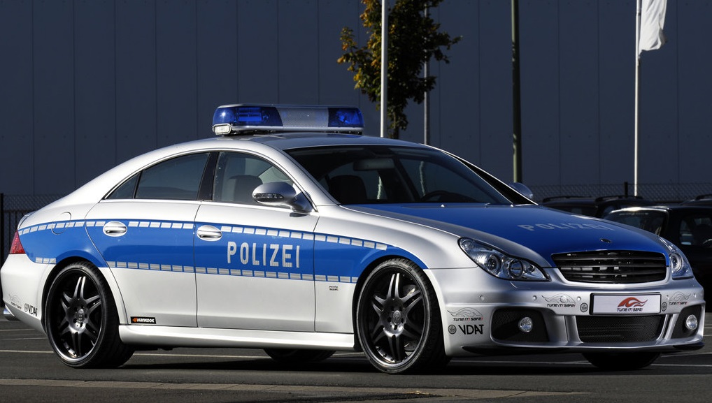 mercedes benz brabus rocket polis jerman