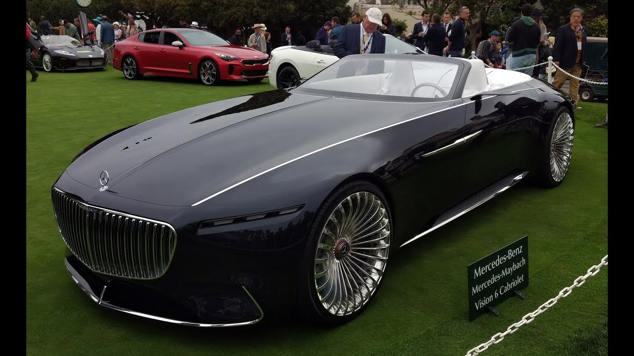 mercedes maybach vision 6 cabriolet