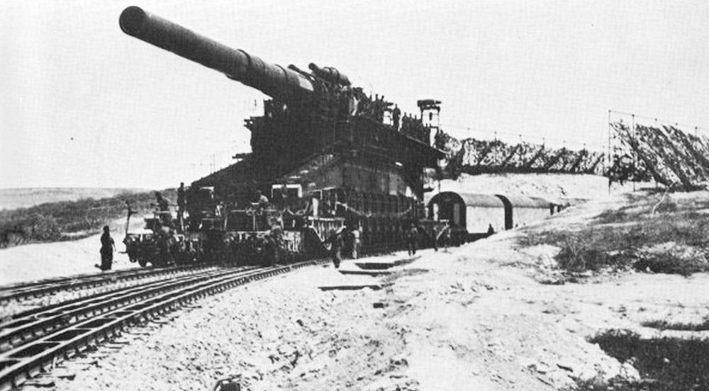 meriam terbesar dunia schwerer gustav 573