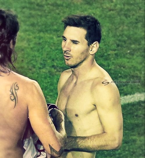 messi body