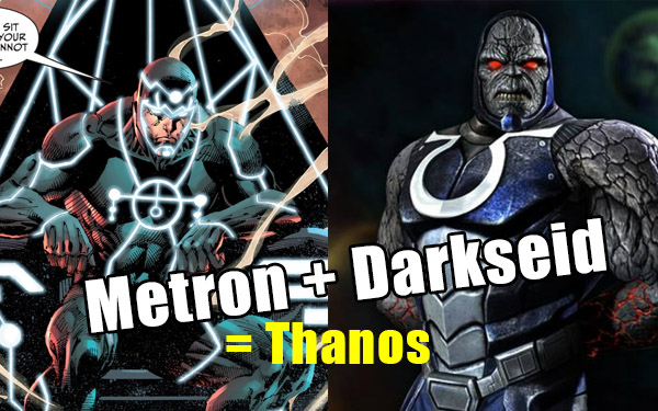 metron dan darkseid gabungan thanos