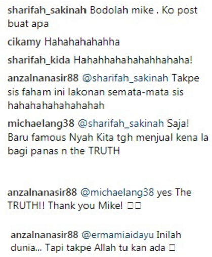 michael ang muat naik video parodi afifah nasir ini respon balas anzalna nasir 2