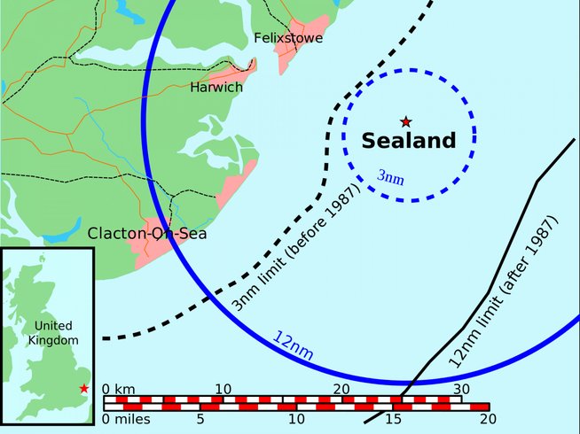 micronation sealand