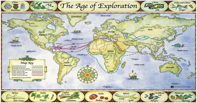 misi era penemuan penjajahan sejarah christopher columbus menemui amerika