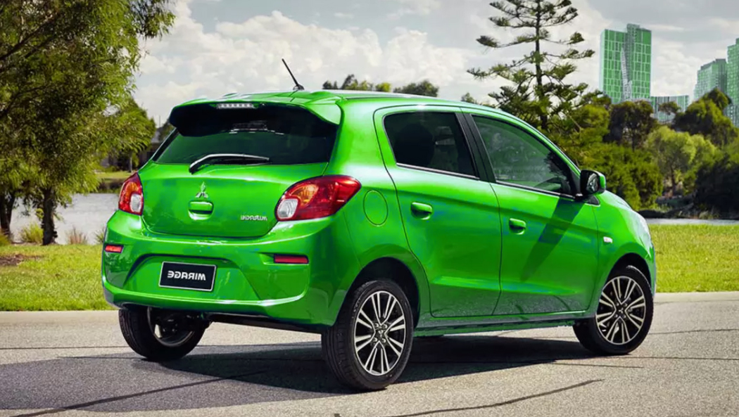 mitsubishi mirage jimat minyak