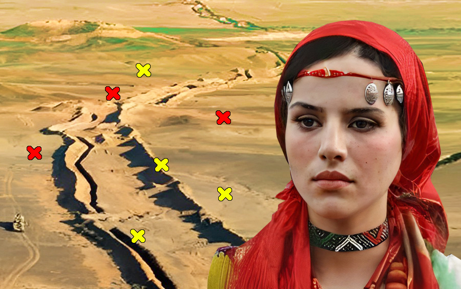 moroccan wall mine girl