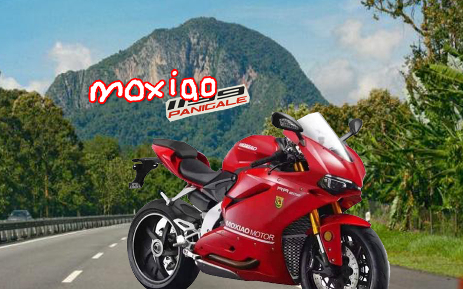 motor moxiao china tiru ducati panigale