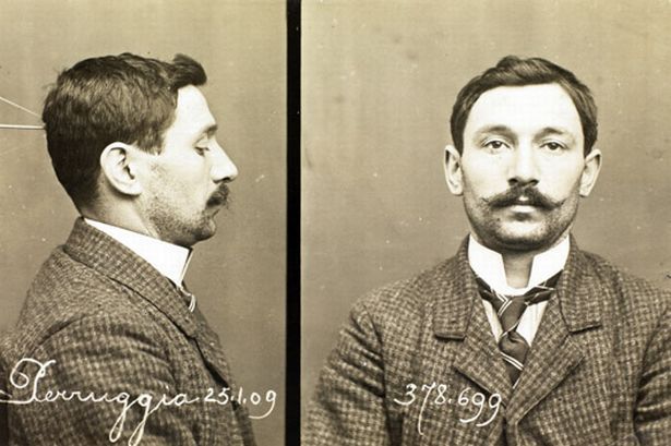 mugshot vincenzo peruggia