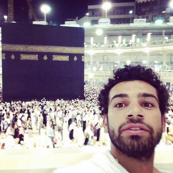 muhamad salah depan kaabah