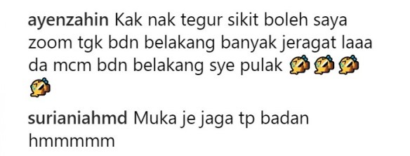 muka dah cantik tapi bahagian belakang badan ada uqasha senrose dikecam 3