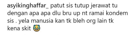 muka dah cantik tapi bahagian belakang badan ada uqasha senrose dikecam 6