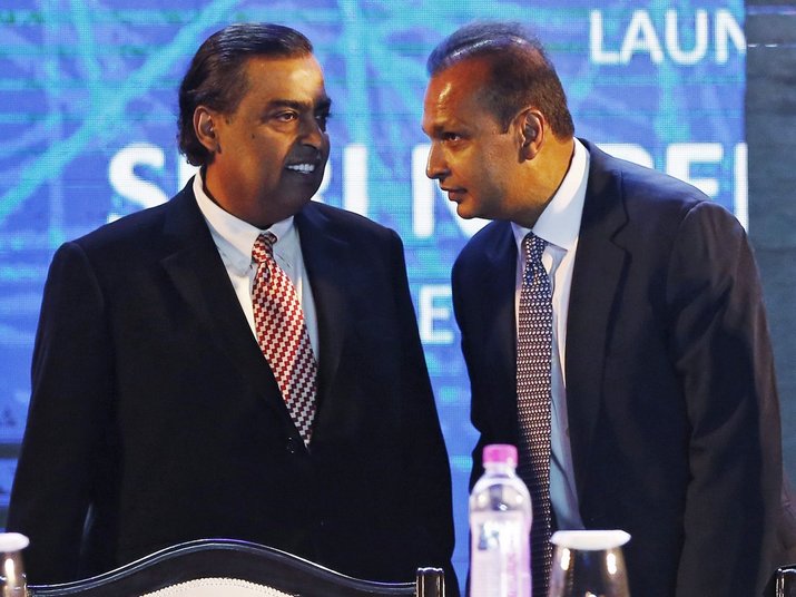 mukesh dan anil ambani