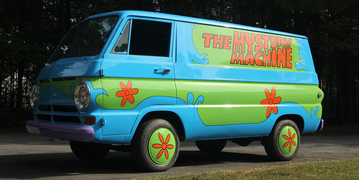 mystery machine replika van