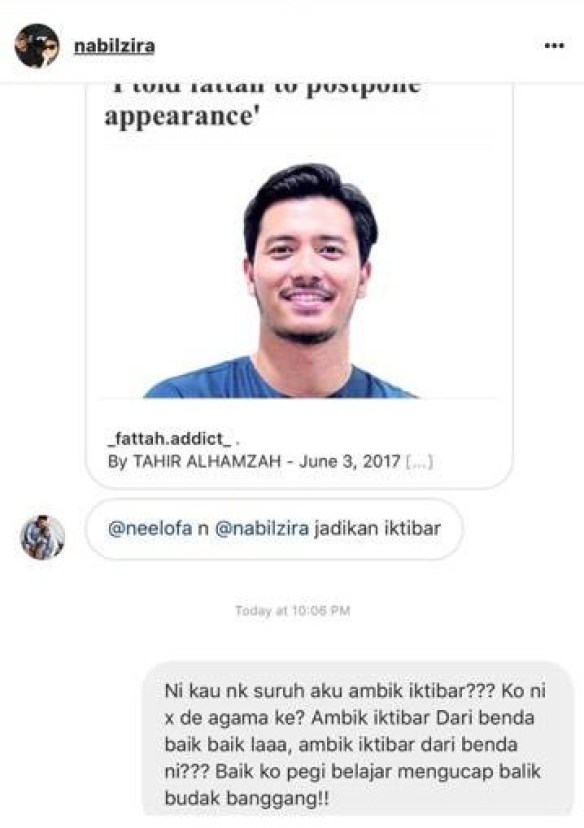 nabil bengang jadi mangsa isu fattah amin tak hadir meletop 3