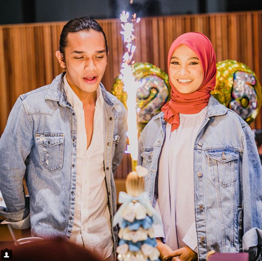 nabila rai hari lahir pakai sedondon dengan aedy ashraf 3