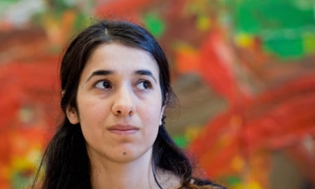 nadia murad kelihatan tenang