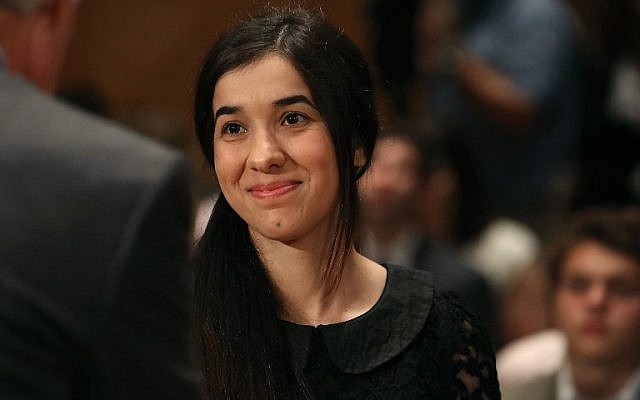 nadia murad pemenang anugerah nobel