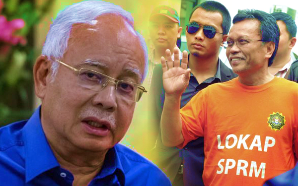 najib kena tahan lokap sprm didakwa