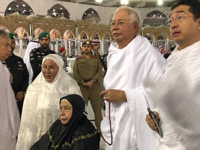 najib menjadi tetamu istimewa kerajaan arab saudi