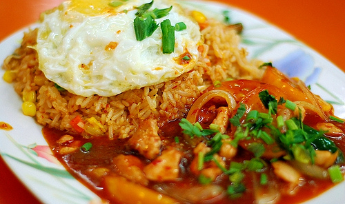 nasi goreng usa ayam sotong udang