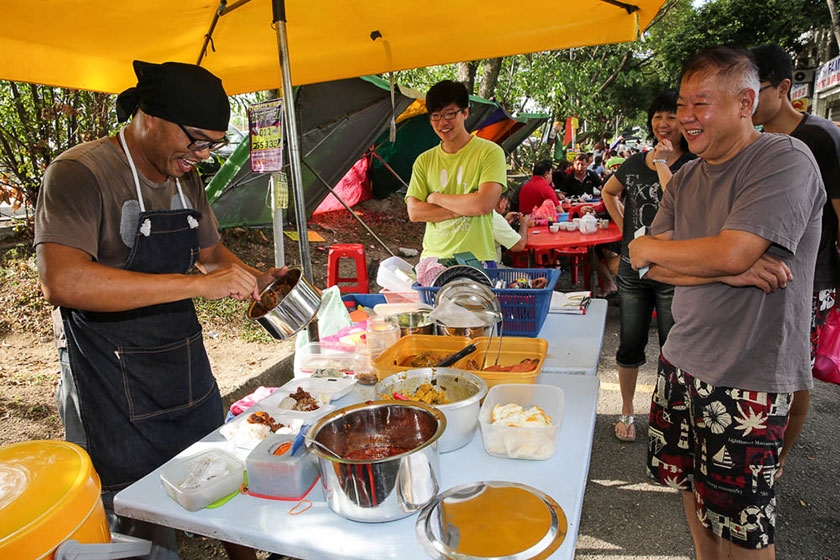 nasi lemak abang