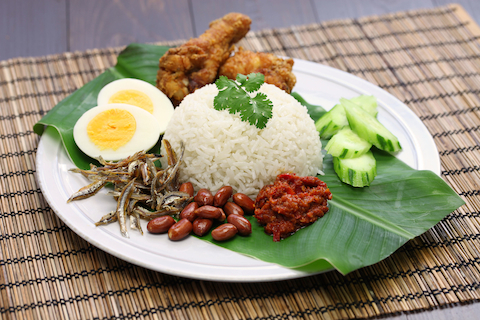 nasi lemak malaysia