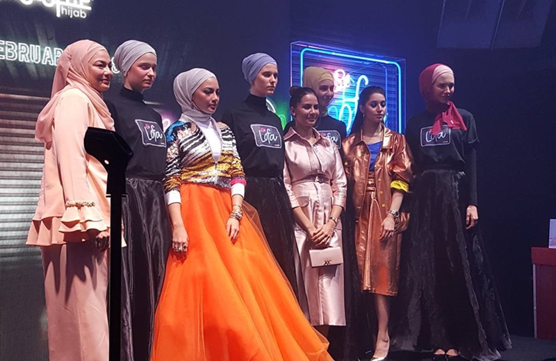 neelofa lancar tudung zouk