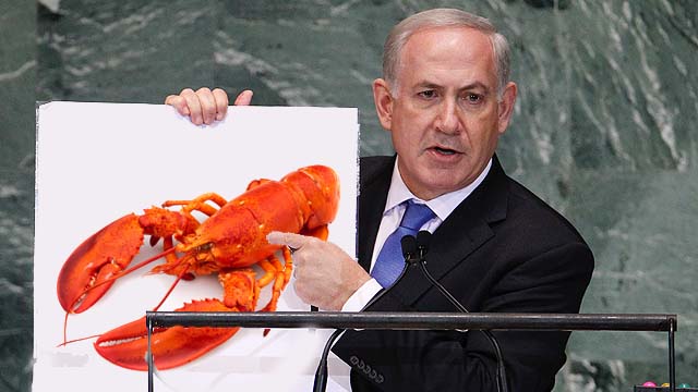 netanyahu udang galah