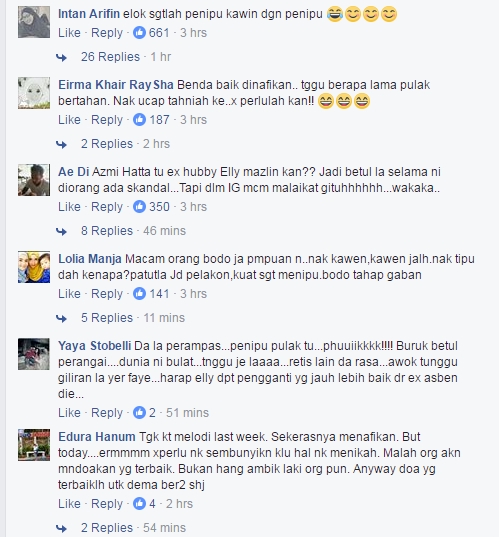 netizen berang faye menipu tentang pernikahannya 2