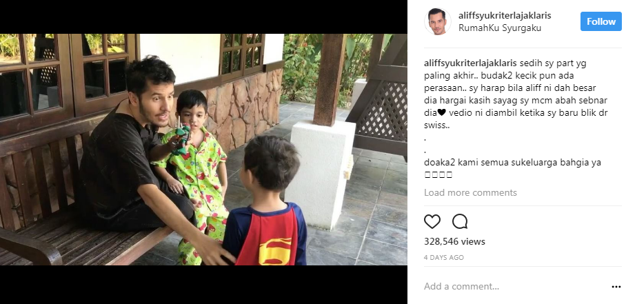 netizen menitis air mata tonton video terbaru datuk aliff syukri 4