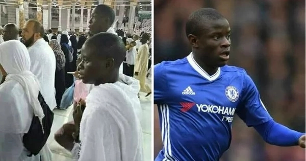 ngolo kante menunaikan haji