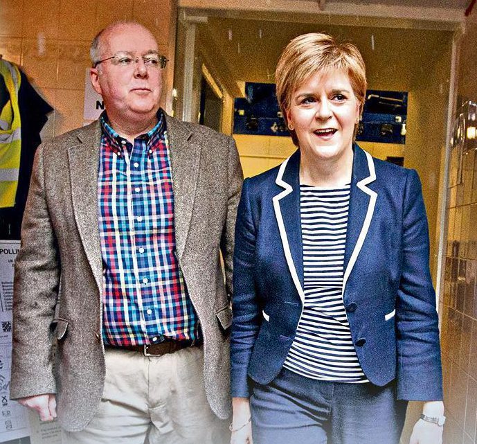 nicola sturgeon bersama suami